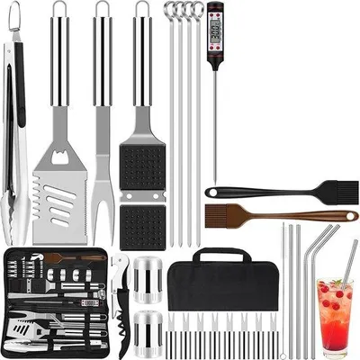 Productafbeelding van Famanu Grillset: BBQ-accessoires - 30-delig
