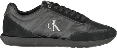 Produktbild von Herren-Sportschuh Schwarz mit recyceltem Polyester und Stickerei