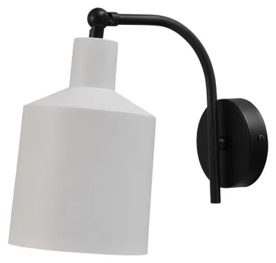 Productafbeelding van Retro witte wandlamp Concepto