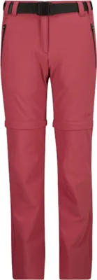 Produktbild von CMP Mädchen Zip Off Stretch Hose mit Gürtel und Dry Function pink 128