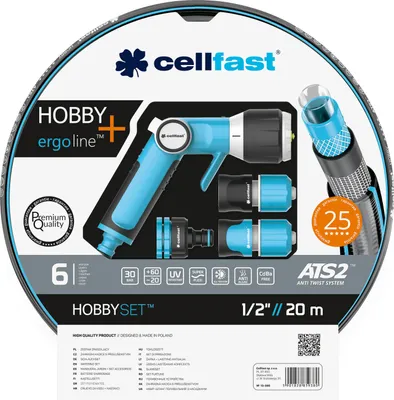 Obrázok produktu pre Záhradná hadica HOBBY ATS2 1/2" sada 20 m