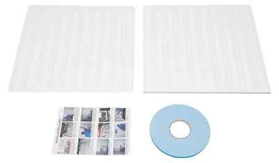 Obrázek produktu pro 3D panel na stěnu, materiál PVC, snadná instalace, bílá barva, rozměry 3 metry čtvereční