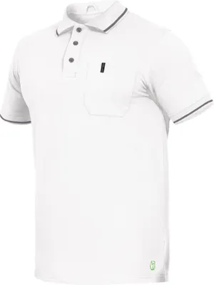 Produktbild von Leibwächter Polo-Shirt Flex-Line FLEXU04 Gr. 4XL weiß
