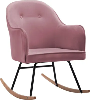 Obrázok produktu pre hojdacie kreslo vidaXL Pink Velvet