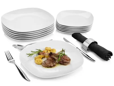 Produktbild von Sänger Tafelservice Bilgola aus Porzellan 12 teilig für 6 Personen