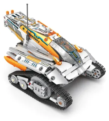 Produktbild von Reobrix 99001 Star Fahrzeug Klemmbaustein Modell mit RC 700 Teile