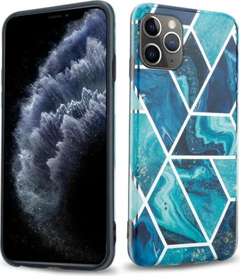 Immagine prodotto di Cadorabo custodia protettiva per Apple iPhone 11 PRO custodia in TPU blu custodia per cellulare Custodia Cover