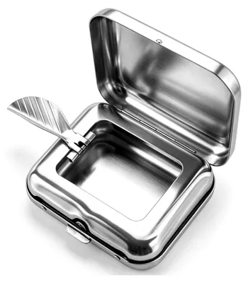 Produktbild von Mini-Aschenbecher für den Außenbereich – Mobiler, geruchsdichter Taschenaschenbecher für Reisen, Camping, Garten, Auto und Bar