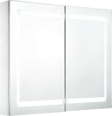 Immagine prodotto di vidaXL Armadio a specchio LED 80x12,2x68 cm