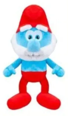 Produktbild von Papa Schlumpf Kuscheltier Die Schlümpfe - 32 cm Plüschtier Stofftier
