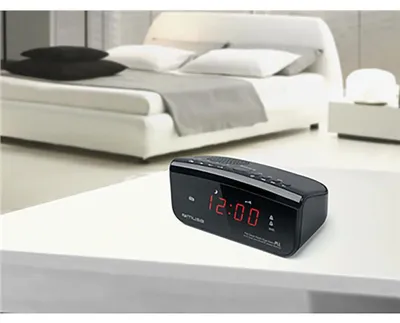 Obrázek produktu pro Muse M-12CR, Hodiny, Digitální, FM, 87,5 - 108 MHz, LED, 1,52 cm (0.6")