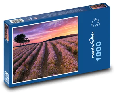 Obrázok produktu pre Puzzle 1000 Levanduľové pole za súmraku - martinpuzzle