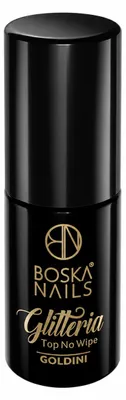 Produktbild von Boska Nails UV/LED Top Coat Glitteria Goldini Nr. 612 6 ml, KI-generiertes Bild