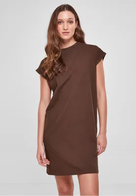 Produktbild von TB1910 - Ladies Turtle Extended Shoulder Dress brown M