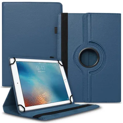 Produktbild von Tablet Hülle für Apple iPad Air 11 Zoll Tasche Schutzhülle Case Cover DrehbarFarbe 360 Uni:Blau