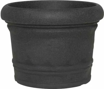 Produktbild von Gefäß Norah 60 schwarz-granit