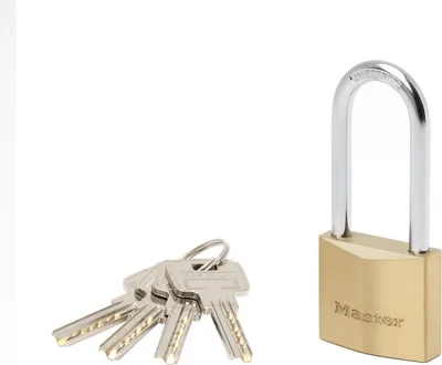 Image de Cadenas à clé MASTERLOCK laiton, l.40 mm