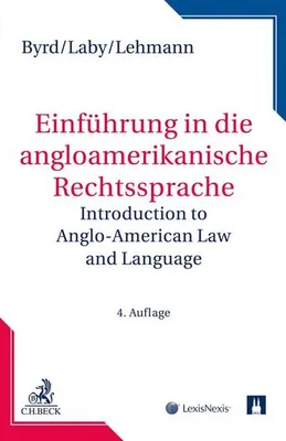 Obrázek produktu pro Einführung in die angloamerikanische Rechtssprache
