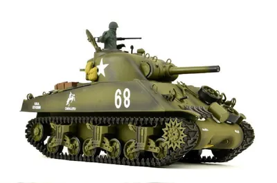 Obrázek produktu pro RC Tank "US M4A3 Sherman" Heng Long 1:16 s kouřem a zvukem + 2,4Ghz + V7.0 - Pro Model