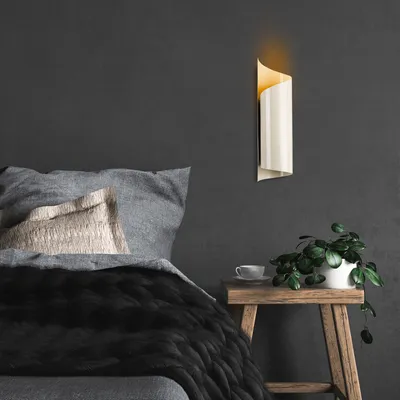 Immagine prodotto di Opviq, GMN-000012,Lampada da parete, crema, CORPO IN ACCIAIO, 10 x 16 x 35 cm
