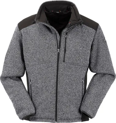 Produktbild von Maul Herren Brunnthal II Strickfleecejacke grey/black 52