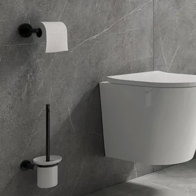 Image de Distributeur De Papier Toilette Noir