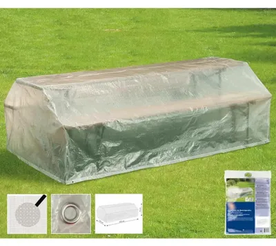 Productafbeelding van Beschermhoes voor Bierzeltgarnituur 220x120x75cm – Weerbestendig, Scheurvast en UV-bestendig