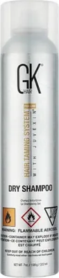 Obrázek produktu pro GK HAIR Bezvodý noční suchý šampon Systém pro zkrocení vlasů beze zbytků Sprej 7 Fl Oz 332ml pro jemné mastné vlasy všech typů Odstraňuje lupy Přebytečný olej Bez sulfátů Bez parabenů Ženy a muži