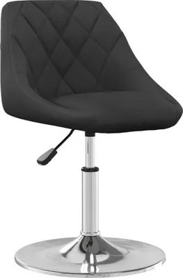 Produktbild von vidaXL Esszimmerstühle 4 Stk. Drehbar Schwarz Samt
