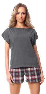 Image de Pyjama pour femme Bellivalini BLV50-174 (mélange foncé claret, taille L)
