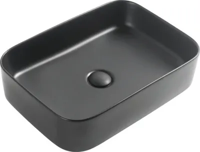 Obrázek produktu pro Umyvadlo na desku Jungborn Three 50 x 35 cm matně černá