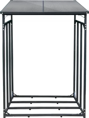 Produktbild von SCHMIDT security tools Brennholzregal 130x70x185cm Aluminium Kaminholzregal