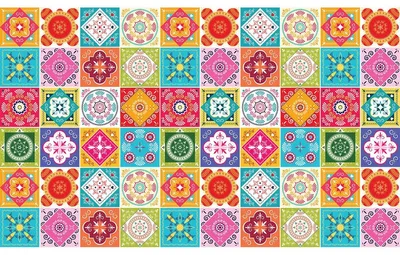 Immagine prodotto di Adesivi autoadesivi per piastrelle per cucina e bagno – 60 adesivi in stile Azulejos Perrina – 15 x 15 cm