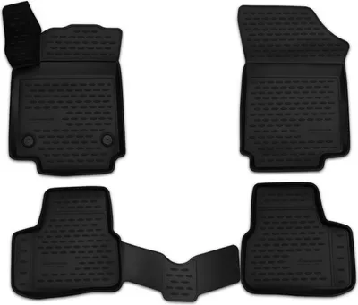 Produktbild von AD Tuning Gummi Fußmatten Set für VW Up, Bj. 2011-