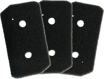 Produktbild von Comedes Ersatzfilterset einsetzbar statt Bosch Siemens Schaumfilter 12007650, 3er Set
