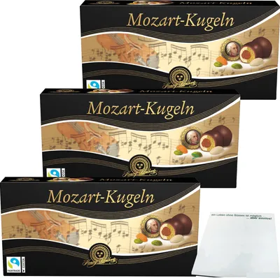 Produktbild von Henry Lambertz Mozart-Kugeln 3er Pack (3x200g Packung) + usy Block