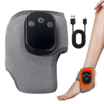 Produktbild von Fußmassagegeräte, 3-In-1-Fußmassager, Foot Massage FussmassagegeräT Elektrisch 3 Modi und 5 WäRmestufen, Portable Cordless Ankle Massagers (1 Stück)