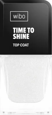 Zdjęcie produktu dla Wibo Time To Shine Top coat do paznokci z drobinkami, 8,5 ml
