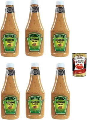 Produktbild von Salsa Algerienne Sauce Flasche 875ml Algerische Sauce, Algerienne, 6x 875 ml + Italian Gourmet polpa 400g