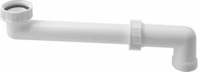 Produktbild von Bruckner Waschbecken-Siphon Raumsparend 5/4", Weiß