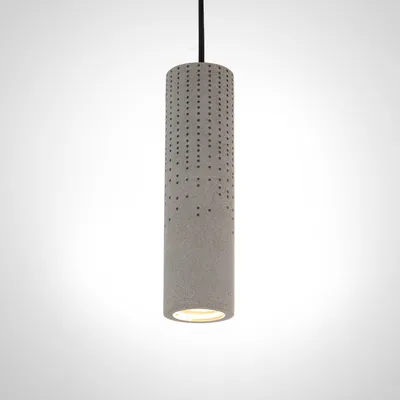 Produktbild von Pendelleuchte, GU10, Lampe Für Wohnzimmer Esszimmer Küche, Höhenverstellbar Farbe Beton-Stein-Grau