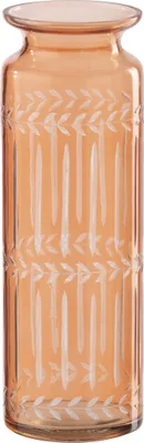 Zdjęcie produktu dla Wazon J-Line Glas Orange Small