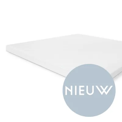 Produktbild von Walra Molton Baumwolle Cover Topper Weiß - 140x200 cm