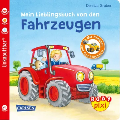 Zdjęcie produktu dla Baby Pixi (unkaputtbar) 68: Mein Lieblingsbuch von den Fahrzeugen