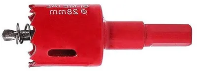 Image de Fourchette de coupe bimétallique avec outil de coupe pour maïs - 28 mm - 1 pièce