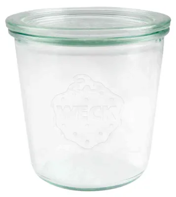 Produktbild von WECK MOLD Glas mit Deckel 580 ml 6er Pack