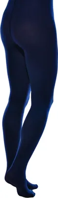 Produktbild von Strumpfhosen 100DEN für Damen blickdichte Strümpfe elastisch und bequem Navyblau XL