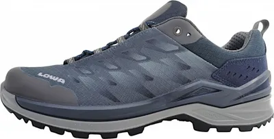 Image de Chaussures de sport Lowa Ferrox GTX LO pour hommes, chaussures de randonnée, couleur bleue, pour la randonnée