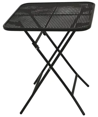 Produktbild von Klapptisch 60 x 60 x 72,5 cm Metall Grau.