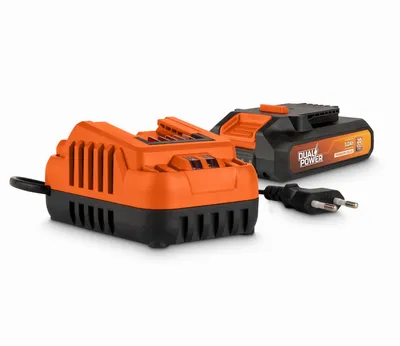 Image de POWERPLUS POWDP90630 - Chargeur 20V/40V 2.0A et batterie 20V LI-ION 3.0Ah